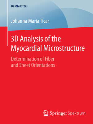 cover image of 3D Analysis of the Myocardial Microstructure